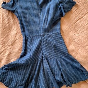 Banana Republic Linen stripe dress
